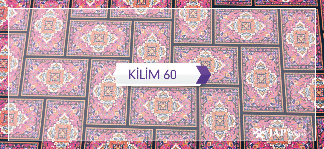 Kilim 60 Desenli Kumaş 