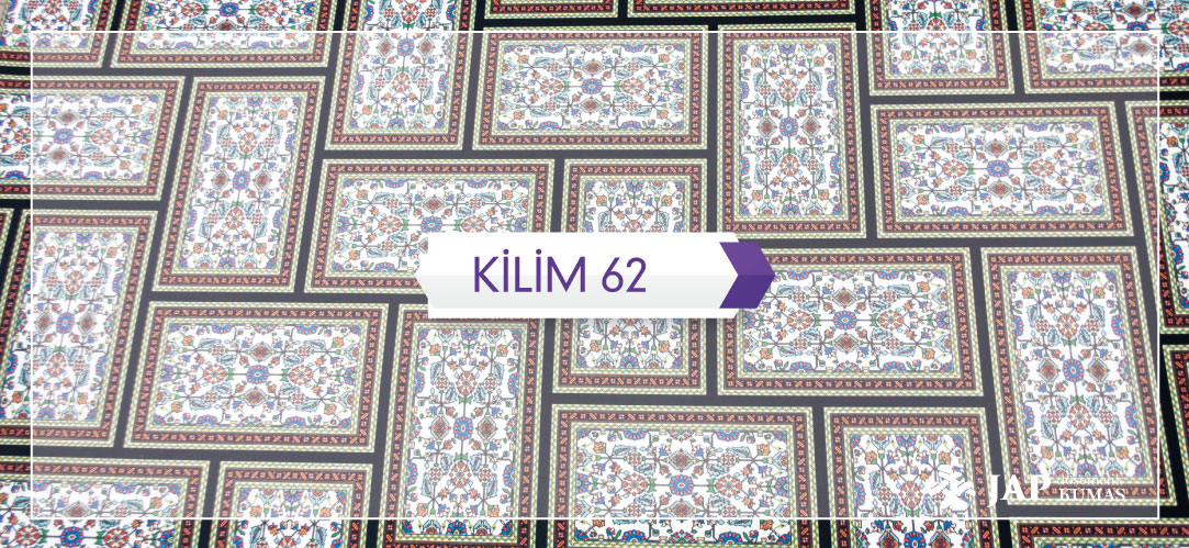 Kilim 62 Desenli Kumaş 